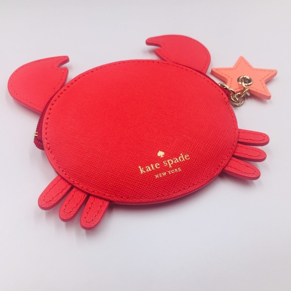 kate spade Bags Kate Spade Make A Splash Crab Coin Purse Poshmark